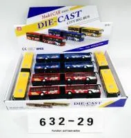 Автобус Размер: 22х3.4х4 см. Инерционный