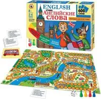 Игра настольная Викторина для всей семьи English Учим английские слова