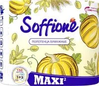 Полотенца бумажные SOFFIONE Maxi 1шт 150л 2-х слойные