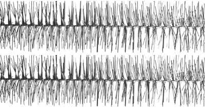 Мишура новогодняя №11 d-100vv 2м (серебро М-106/1)
