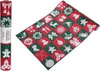 салфетка на стол новогодние радости, 300х1800мм