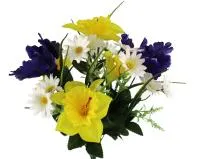Букет декоративных цветов Весенний каприз Размер: 18х18х49см