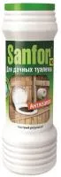 Средство для дачных туалетов SANFOR 400г дезодорирующее Антизапах