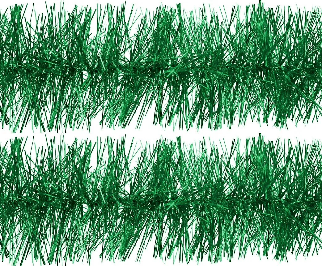 Мишура-гирлянда новогодняя эконом 3-х слойн d-100мм 2м