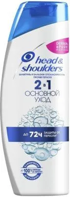 Шампунь HEAD&SHOULDERS 360/400мл (2в1 Основной уход 3061)