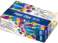 Скрепки 33мм CENTRUM 100шт никель