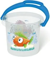 Ведро СТЕЛЛАР Мечта прозрачное 1,4л							