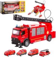 Игровой набор Парковка Beboy 4 автомобиля,  свет/звук эффекты, подвижные элементы Размер: 31х11х9см