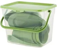 набор для пикника sugar&spice vanilla на 3 персоны, 11 предметов, фисташка