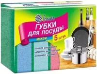 Губка для посуды INSULA 5шт Макси