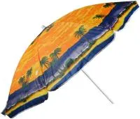 Зонт пляжный ЯРКОЕ ЛЕТО 210D d160см h180см 19/22мм стойка,в чехле