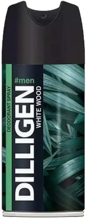 Дезодорант мужской DILLIGEN 150мл (White Wood )