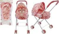 Игрушка Коляска для кукол металлическая, размер в собранном виде: 25,5х48х54см