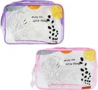 Косметичка Наслаждение в мелочах прозрачная Размер: 23х15х6см