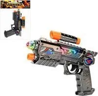Игрушка Пистолет со световыми и звуковыми эффектами Размер: 19,5х3,5х30см