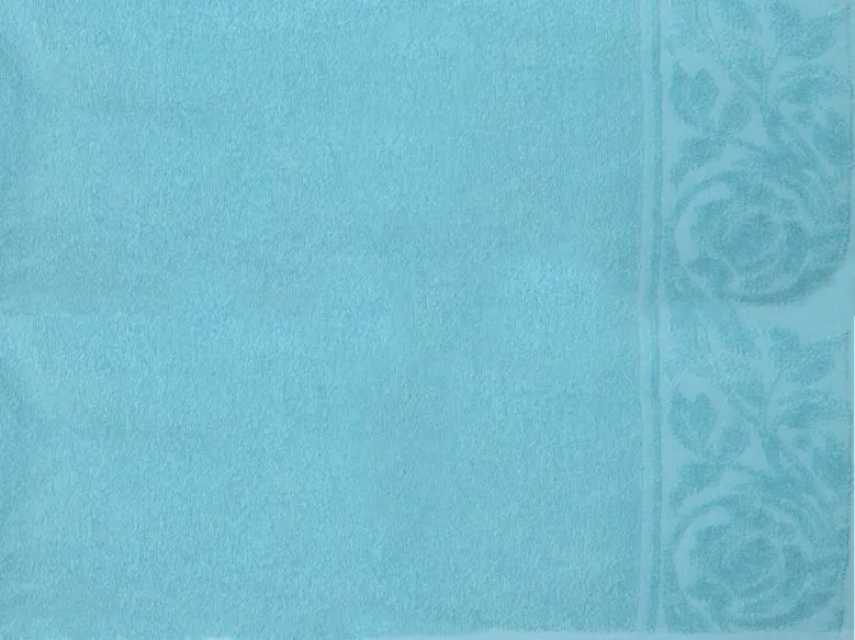 Полотенце махровое 70х130см Цветок