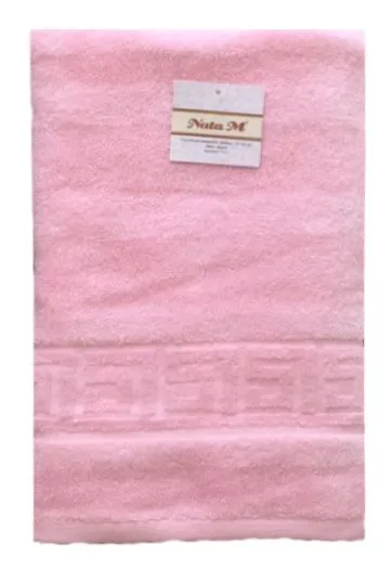 Полотенце махровое 70х140см NataM вес 350г, плотность 360г/м2 90%хлоп,10%полиэстер