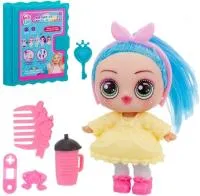 Игровой набор Girl's club Секреты принцессы мини-куколка, аксессуары свет/звук эффекты 14х5х18см