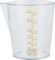 емкость мерная 200мл для продуктов, натуральный