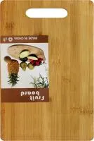 доска разделочная, 19,5х29,5х1см, с прорубной ручкой