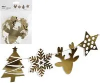 Гирлянда новогодняя 230см h13см, из бумаги