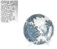 блюдо coralina d21.5х1.8см стекло