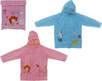 Дождевик детский на кнопках, с отделением для рюкзака EVA