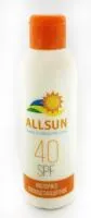 Молочко для загара ALLSUN 150мл 40SPF ЦК270254