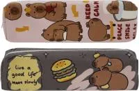 Пенал Капибара, размер: 20х6х3,5см