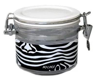 Банка 680мл 100х115х115мм  (Зебра)