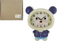 Часы настенные Мишка кварцевые Размер: 37х30см Цвет: в ассортименте