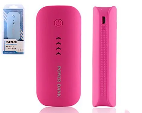 Внешний аккумулятор POWER BANK 2400 мАч 1А с индикатором заряда микс 336