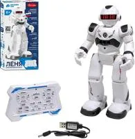 Игрушка Робот Лёня ТМ Smart Baby радиоуправляемый с функцией программирования Размер: 33х23х10,5см