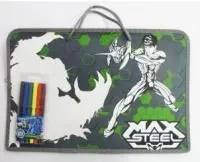 Набор для раскрашивания Max Steel (папка д/тет. А3+фломастеры 6цв.)