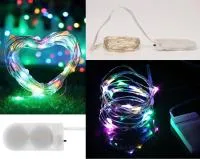 Гирлянда светодиодная Там Там 5.0м на батарейках Количество ламп: 50