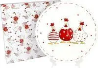 блюдо, курочки, d25х2,3см, в подарочной упаковке