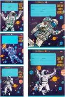 Тетрадь 12л клетка ИДП Крутой космонавт