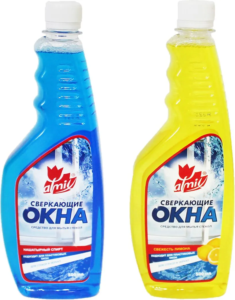 Стеклоочиститель Atmix запасной блок 500 мл для стекол и зеркал