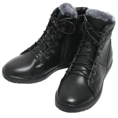 Ботинки для мальчиков зима (р.33 черный)