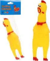 Игрушка для собаки Курочка с пищалкой