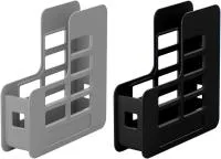 Лоток для бумаг 1 секция ErKr Techno 75мм вертикальный