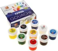 Гуашь 9цв 20мл ЛУЧ Классика