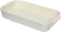 Форма керамическая для запекания Акварель 245х125х45мм молочная
