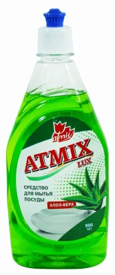 Средство моющее Atmix LUX 500мл для посуды (Алоэ-Вера)