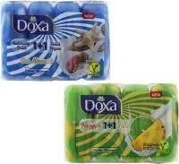Мыло DOXA Care Series 4шт х 80гр с увлажняющим кремом 
