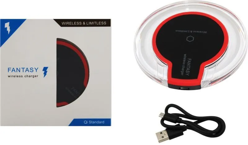 Беспроводное зарядное устройство Qi Wireless Charging совместимость iOS Android 