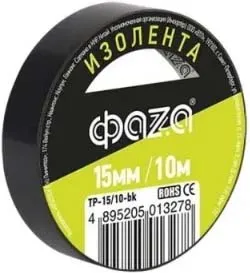 Изолента ФАZA 15мм х10м