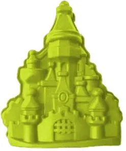 Форма силиконовая для выпечки Замок 32х26х5см (RKD-039G зелен.)