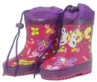 Сапоги для девочек резиновые