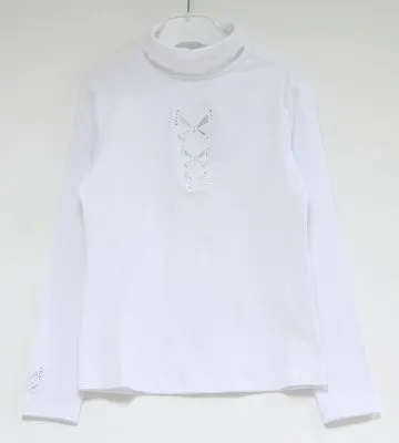 Водолазка для девочки арт. Z60113 Deloras (р.152 белый)